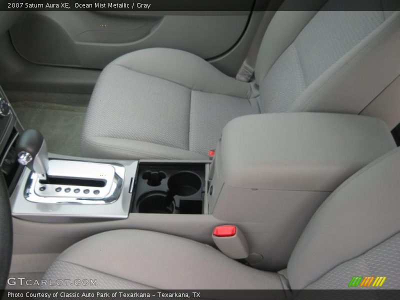 Ocean Mist Metallic / Gray 2007 Saturn Aura XE
