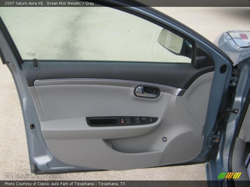 Ocean Mist Metallic / Gray 2007 Saturn Aura XE