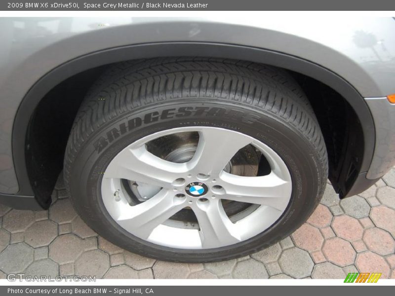 Space Grey Metallic / Black Nevada Leather 2009 BMW X6 xDrive50i
