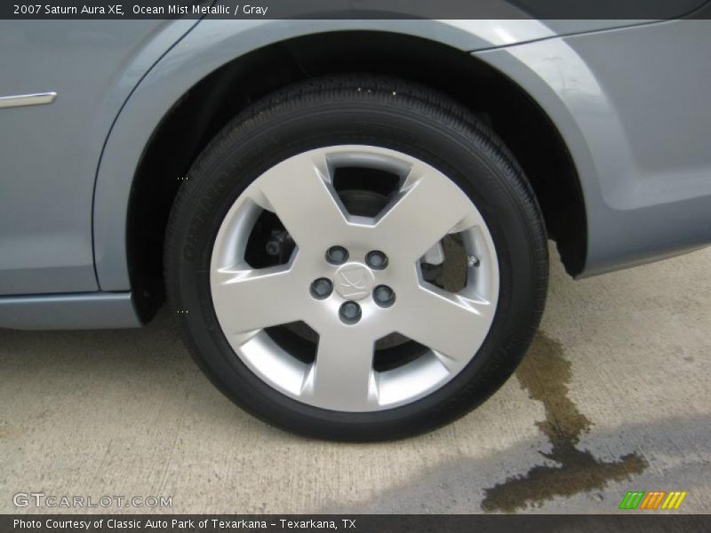 Ocean Mist Metallic / Gray 2007 Saturn Aura XE