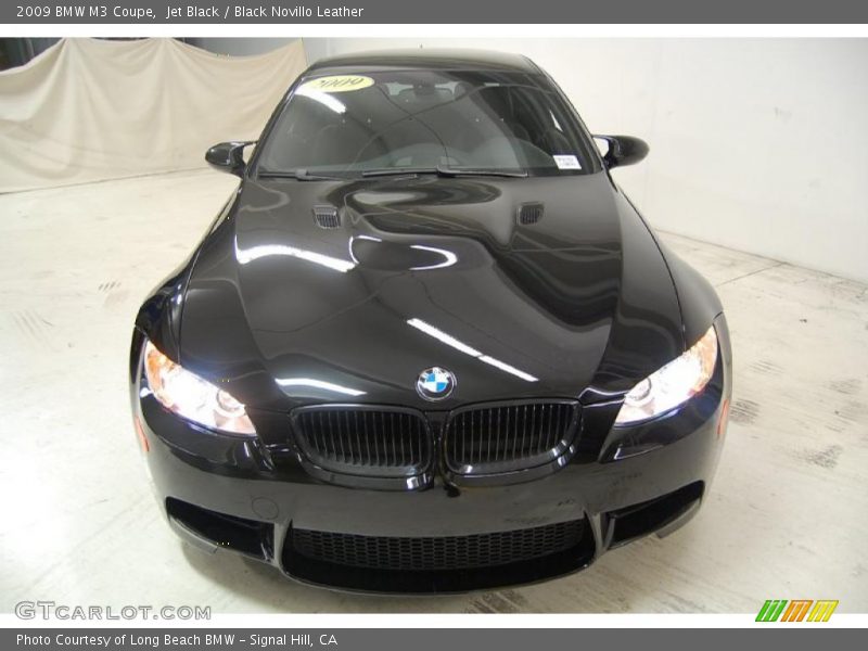 Jet Black / Black Novillo Leather 2009 BMW M3 Coupe