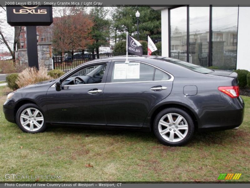 Smoky Granite Mica / Light Gray 2008 Lexus ES 350