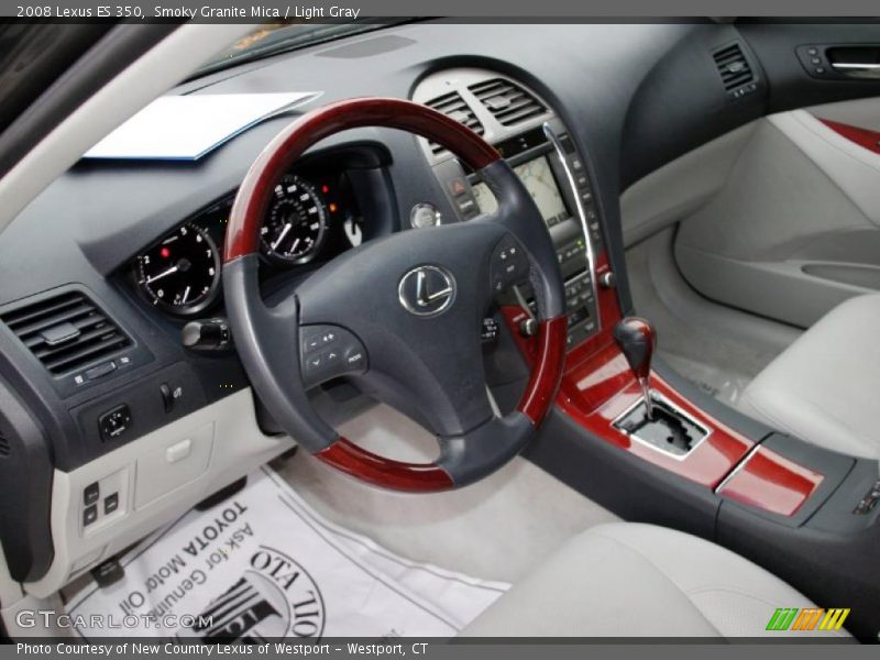 Smoky Granite Mica / Light Gray 2008 Lexus ES 350
