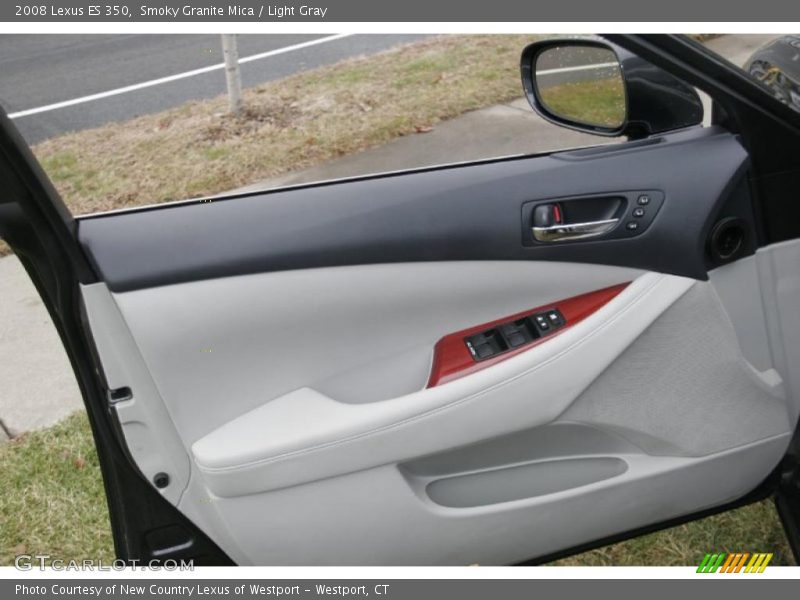 Smoky Granite Mica / Light Gray 2008 Lexus ES 350