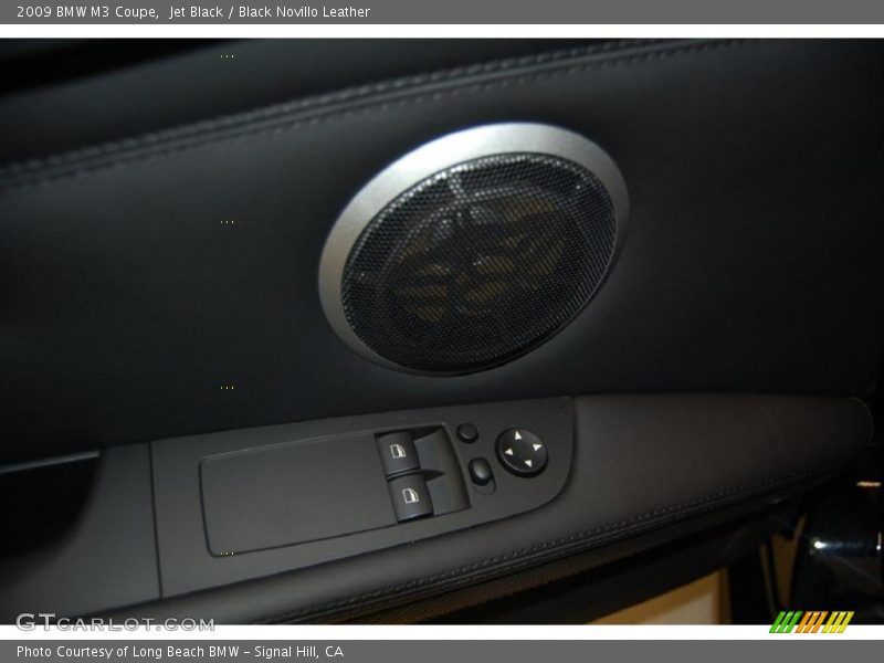 Jet Black / Black Novillo Leather 2009 BMW M3 Coupe