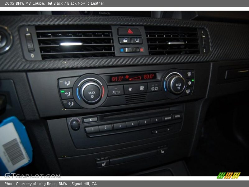 Controls of 2009 M3 Coupe