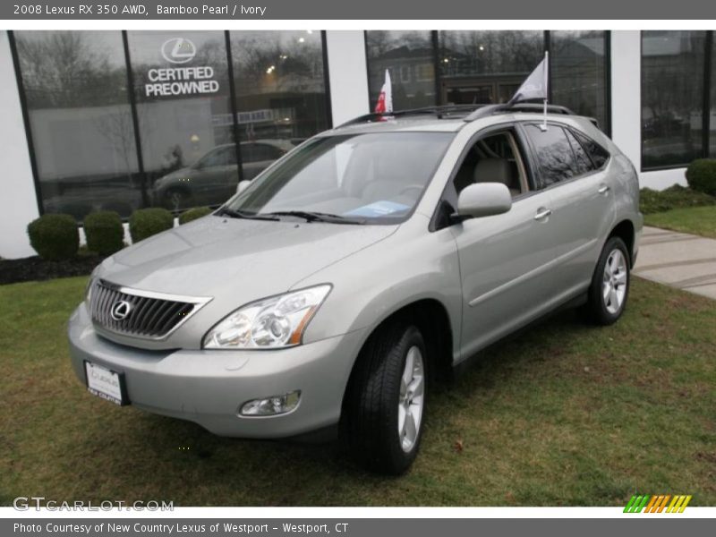 Bamboo Pearl / Ivory 2008 Lexus RX 350 AWD