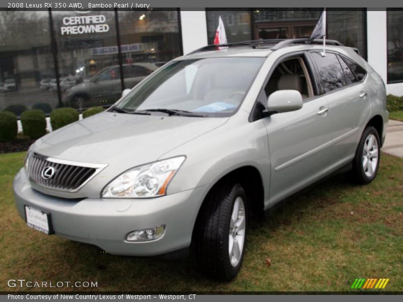 Bamboo Pearl / Ivory 2008 Lexus RX 350 AWD