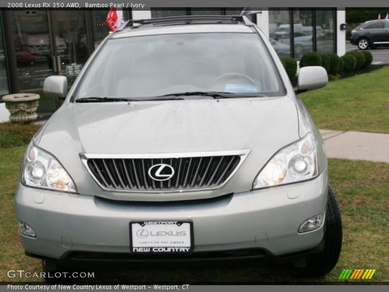 Bamboo Pearl / Ivory 2008 Lexus RX 350 AWD