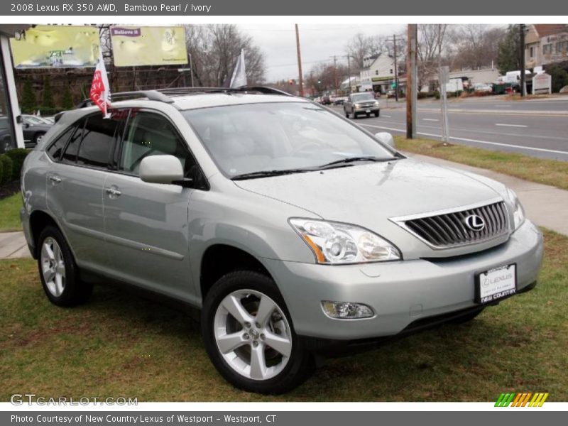 Bamboo Pearl / Ivory 2008 Lexus RX 350 AWD