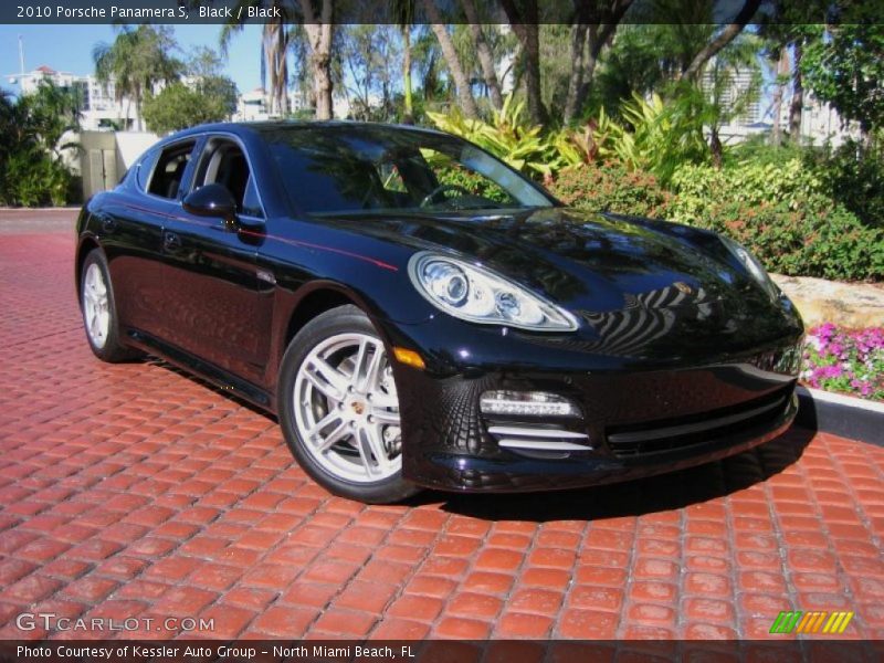 Front 3/4 View of 2010 Panamera S
