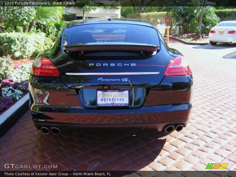 Black / Black 2010 Porsche Panamera S