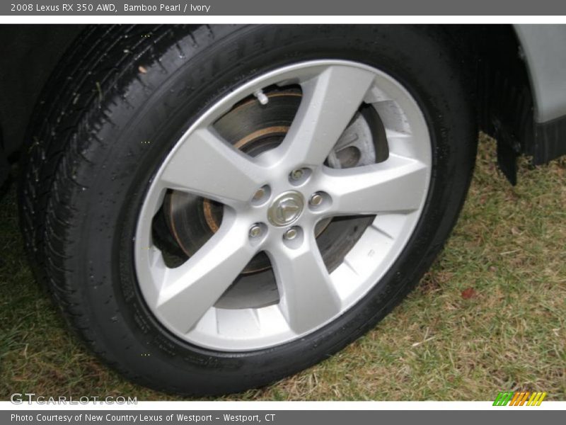 Bamboo Pearl / Ivory 2008 Lexus RX 350 AWD