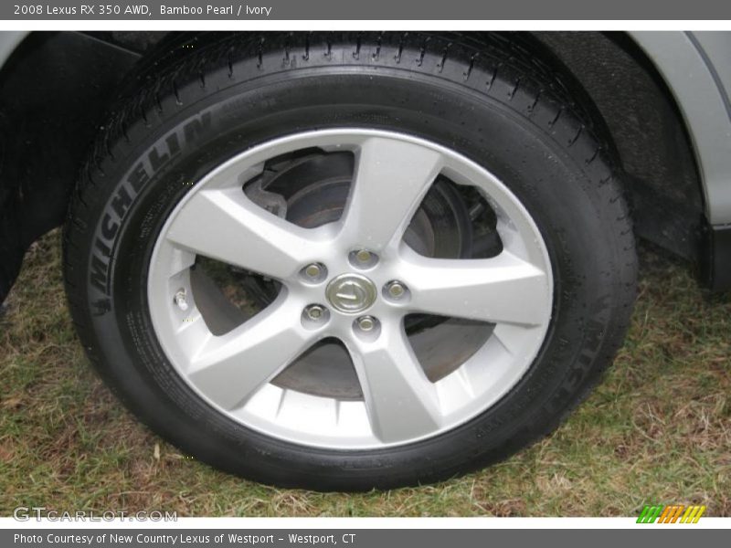 Bamboo Pearl / Ivory 2008 Lexus RX 350 AWD