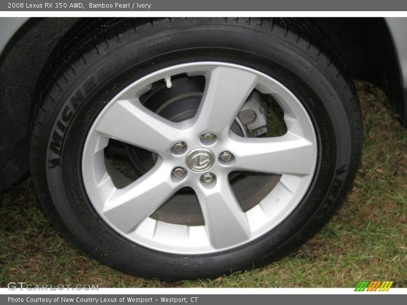 Bamboo Pearl / Ivory 2008 Lexus RX 350 AWD