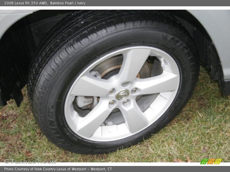 Bamboo Pearl / Ivory 2008 Lexus RX 350 AWD