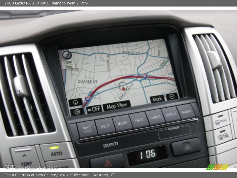 Bamboo Pearl / Ivory 2008 Lexus RX 350 AWD