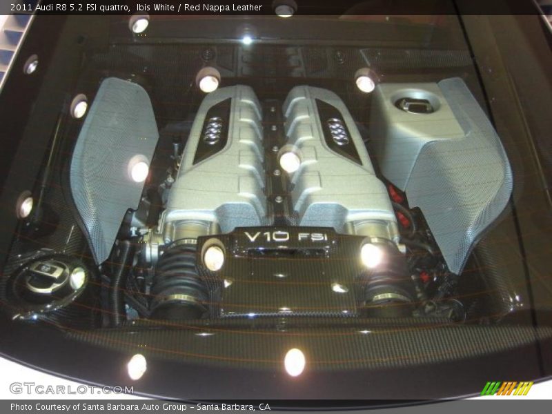  2011 R8 5.2 FSI quattro Engine - 5.2 Liter FSI DOHC 40-Valve VVT V10
