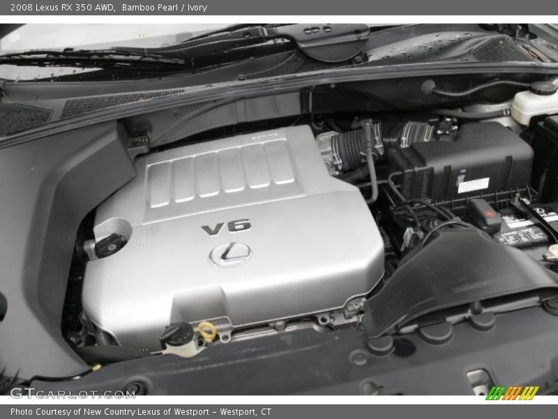 Bamboo Pearl / Ivory 2008 Lexus RX 350 AWD