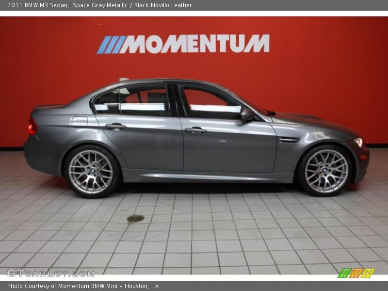 Space Gray Metallic / Black Novillo Leather 2011 BMW M3 Sedan
