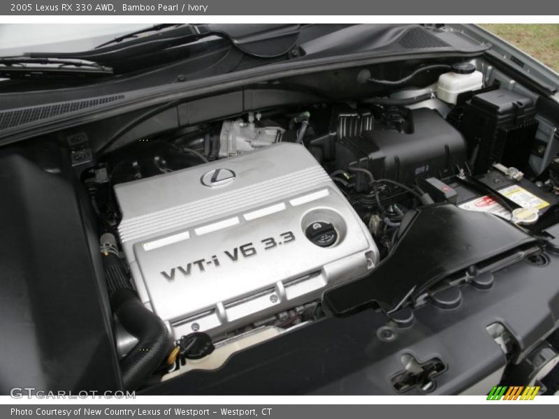 Bamboo Pearl / Ivory 2005 Lexus RX 330 AWD