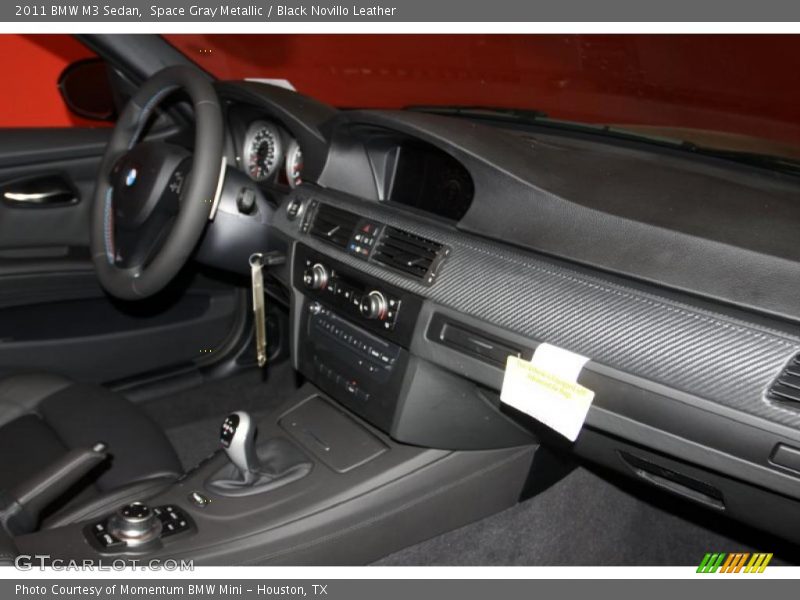 Space Gray Metallic / Black Novillo Leather 2011 BMW M3 Sedan