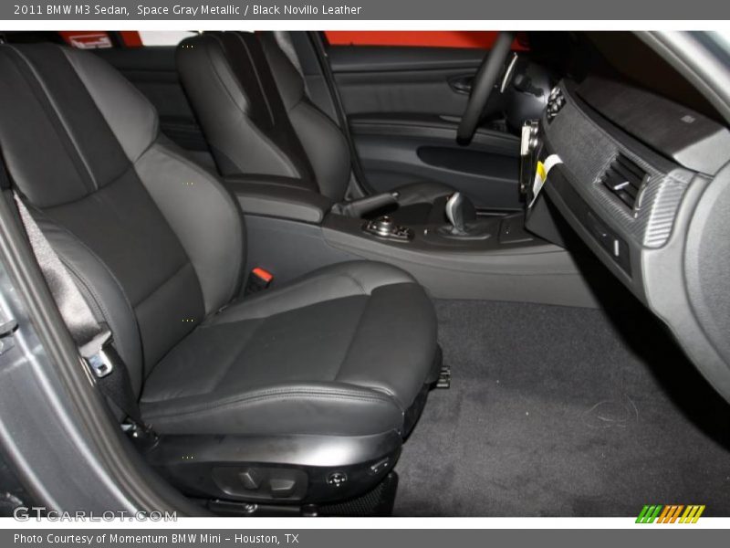 Space Gray Metallic / Black Novillo Leather 2011 BMW M3 Sedan