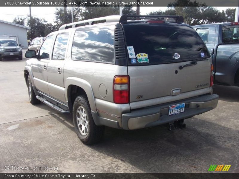 Light Pewter Metallic / Gray/Dark Charcoal 2003 Chevrolet Suburban 1500 Z71 4x4