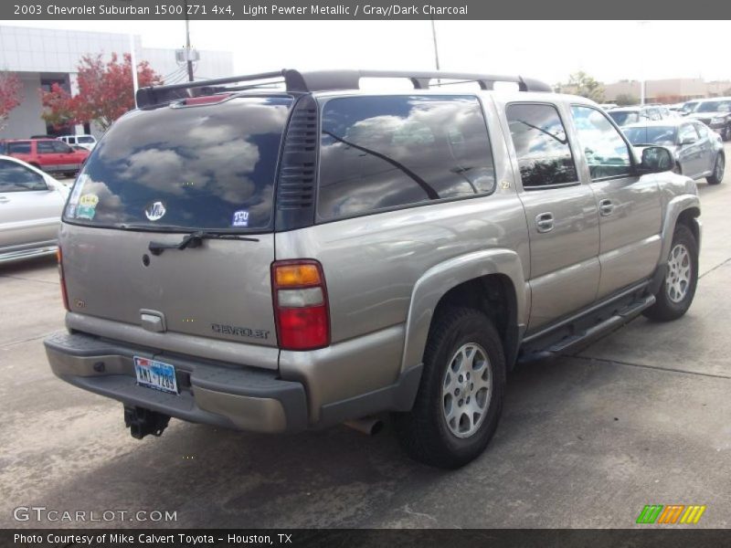 Light Pewter Metallic / Gray/Dark Charcoal 2003 Chevrolet Suburban 1500 Z71 4x4
