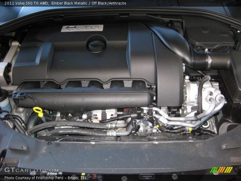  2011 S60 T6 AWD Engine - 3.0 Liter Turbocharged DOHC 24-Valve VVT Inline 6 Cylinder