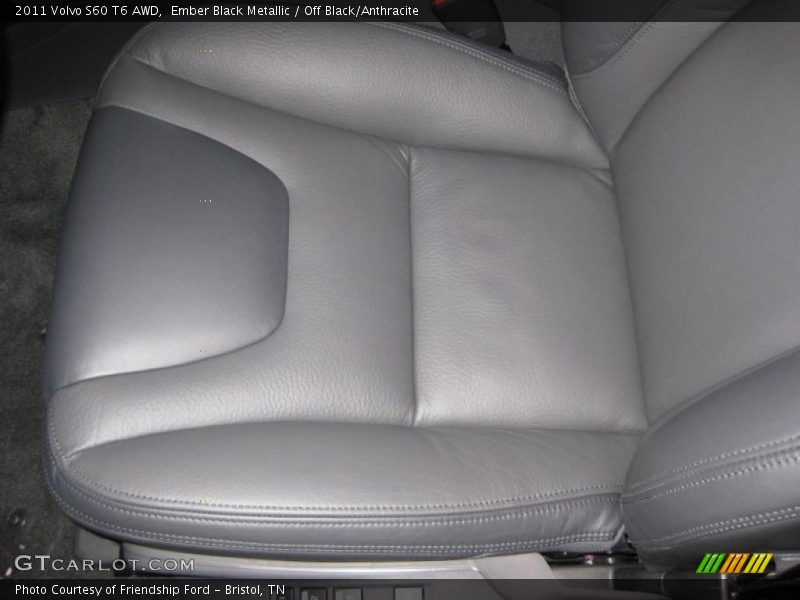 Ember Black Metallic / Off Black/Anthracite 2011 Volvo S60 T6 AWD