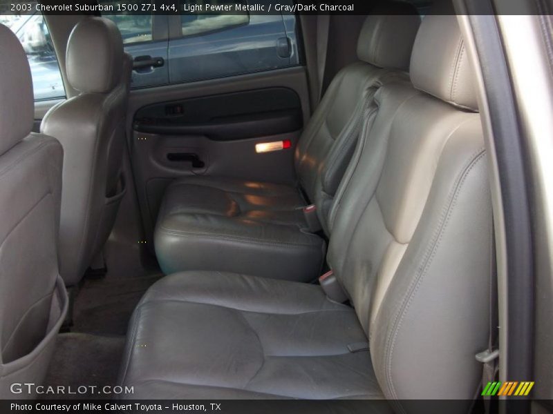 Light Pewter Metallic / Gray/Dark Charcoal 2003 Chevrolet Suburban 1500 Z71 4x4