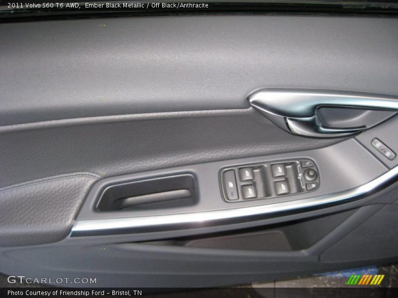 Ember Black Metallic / Off Black/Anthracite 2011 Volvo S60 T6 AWD