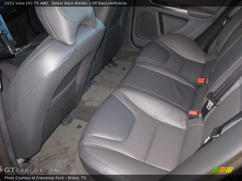 Ember Black Metallic / Off Black/Anthracite 2011 Volvo S60 T6 AWD
