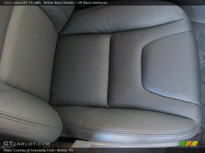 Ember Black Metallic / Off Black/Anthracite 2011 Volvo S60 T6 AWD