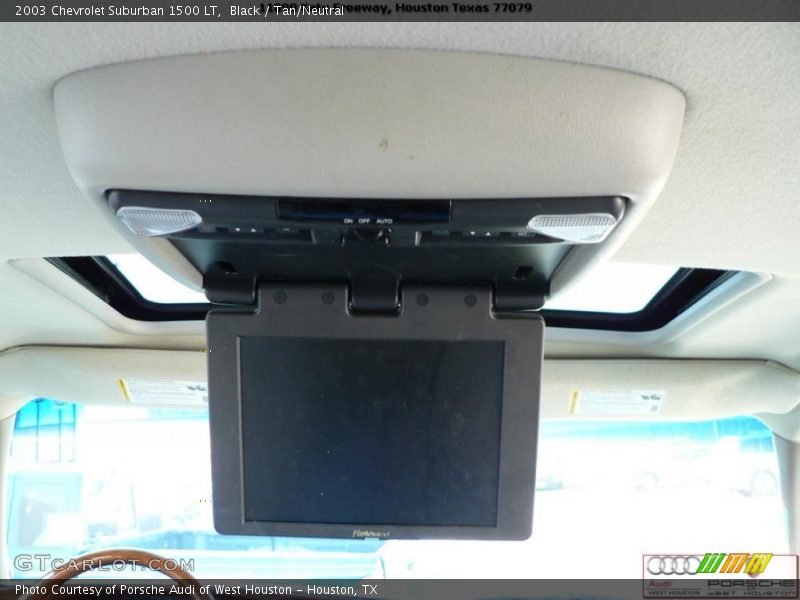 Black / Tan/Neutral 2003 Chevrolet Suburban 1500 LT
