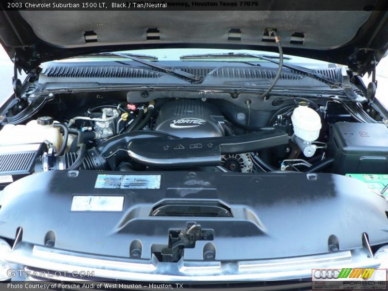 Black / Tan/Neutral 2003 Chevrolet Suburban 1500 LT