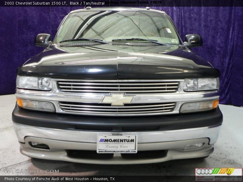 Black / Tan/Neutral 2003 Chevrolet Suburban 1500 LT