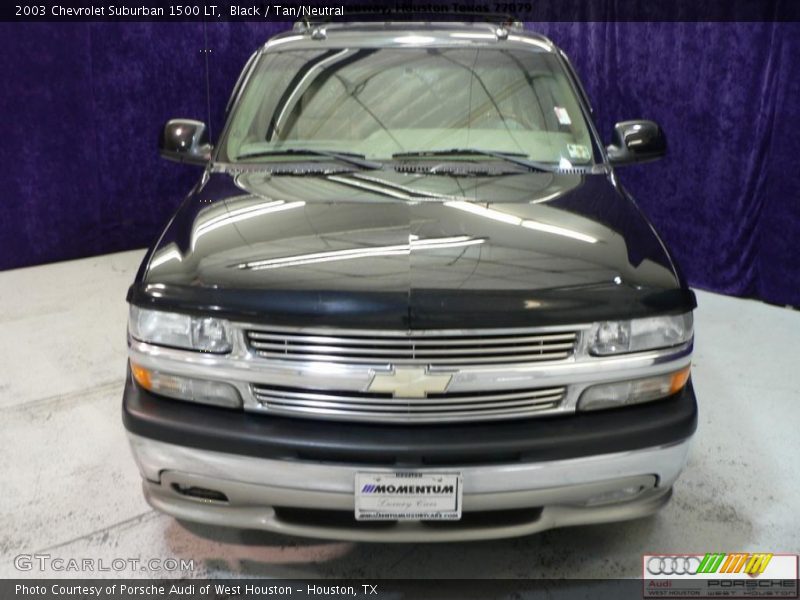 Black / Tan/Neutral 2003 Chevrolet Suburban 1500 LT