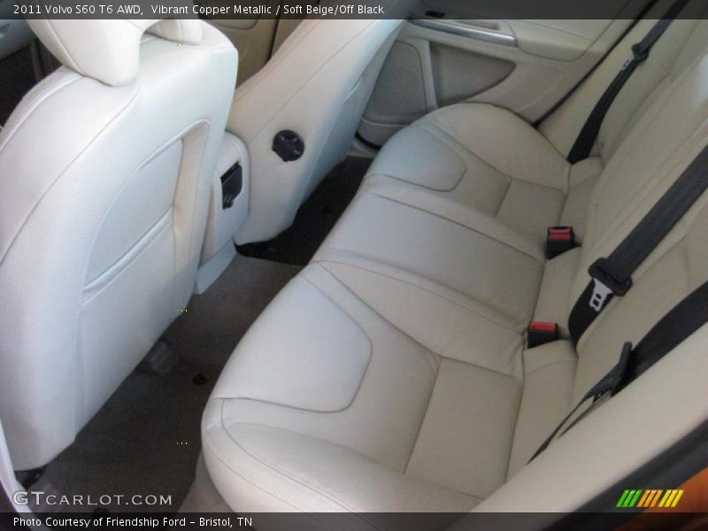  2011 S60 T6 AWD Soft Beige/Off Black Interior