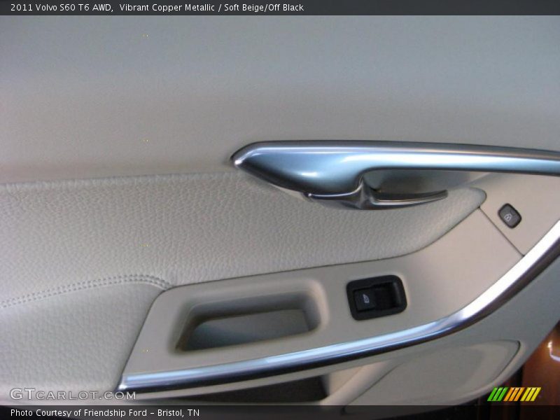 Vibrant Copper Metallic / Soft Beige/Off Black 2011 Volvo S60 T6 AWD