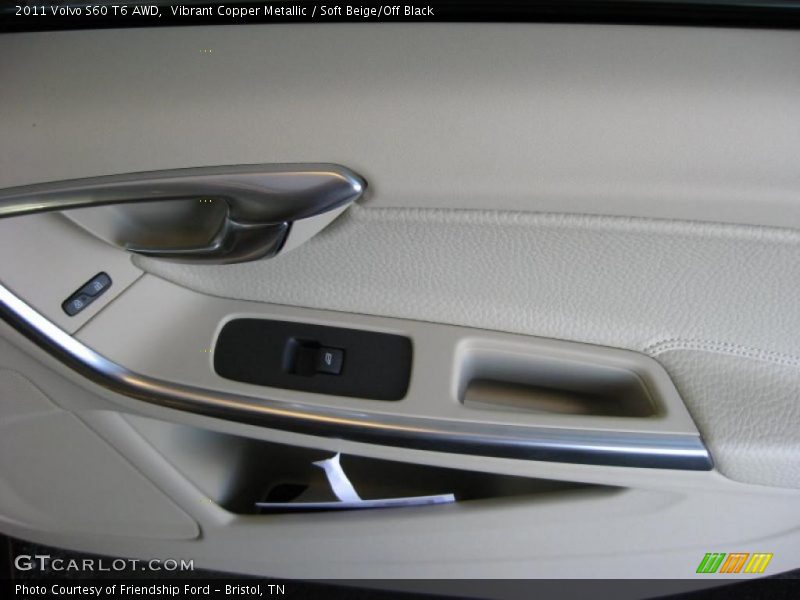 Vibrant Copper Metallic / Soft Beige/Off Black 2011 Volvo S60 T6 AWD