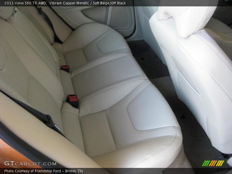 Vibrant Copper Metallic / Soft Beige/Off Black 2011 Volvo S60 T6 AWD