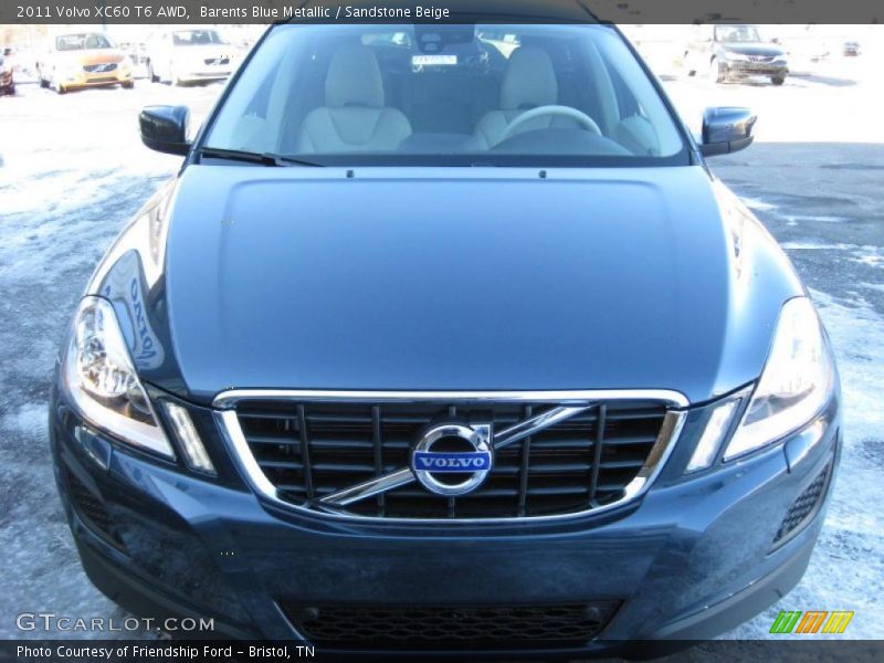 Barents Blue Metallic / Sandstone Beige 2011 Volvo XC60 T6 AWD