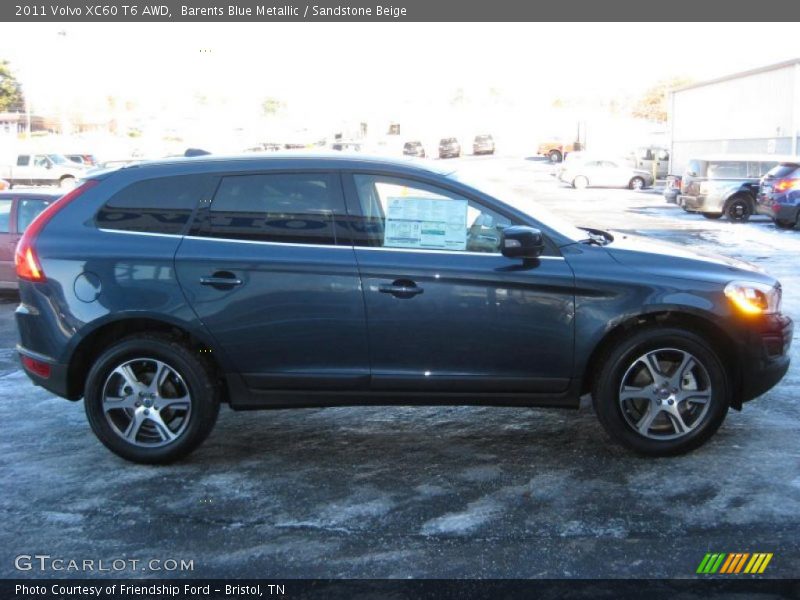 Barents Blue Metallic / Sandstone Beige 2011 Volvo XC60 T6 AWD