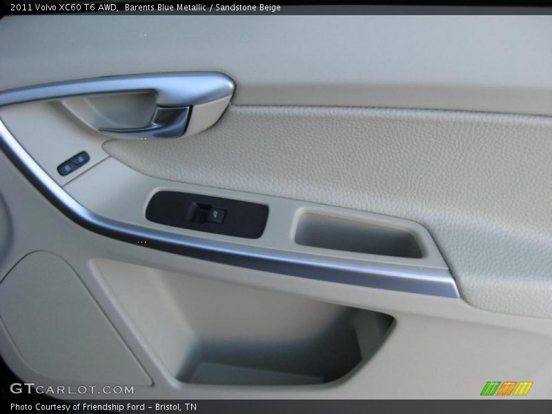 Barents Blue Metallic / Sandstone Beige 2011 Volvo XC60 T6 AWD