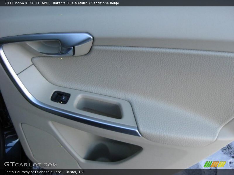 Barents Blue Metallic / Sandstone Beige 2011 Volvo XC60 T6 AWD