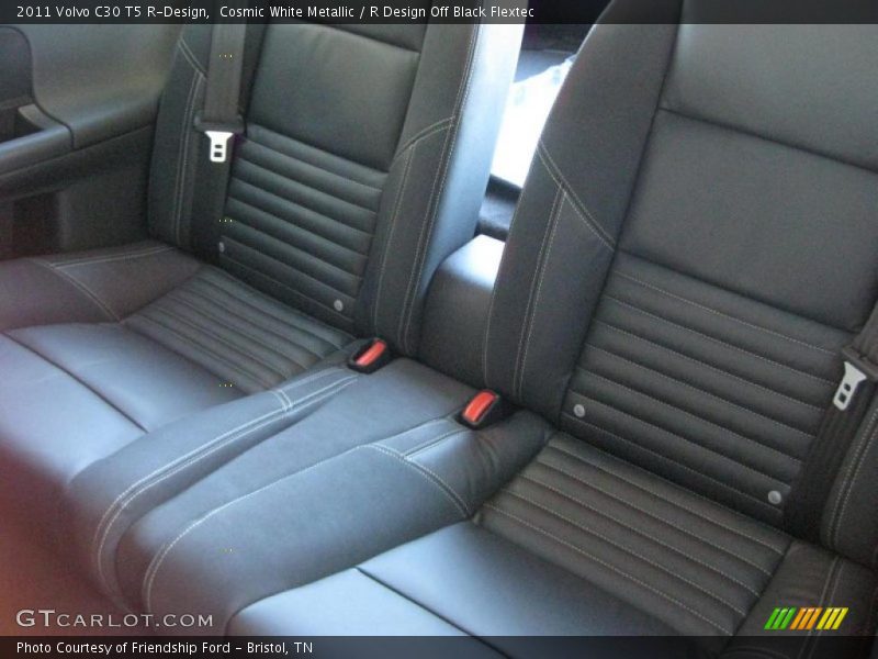 Cosmic White Metallic / R Design Off Black Flextec 2011 Volvo C30 T5 R-Design