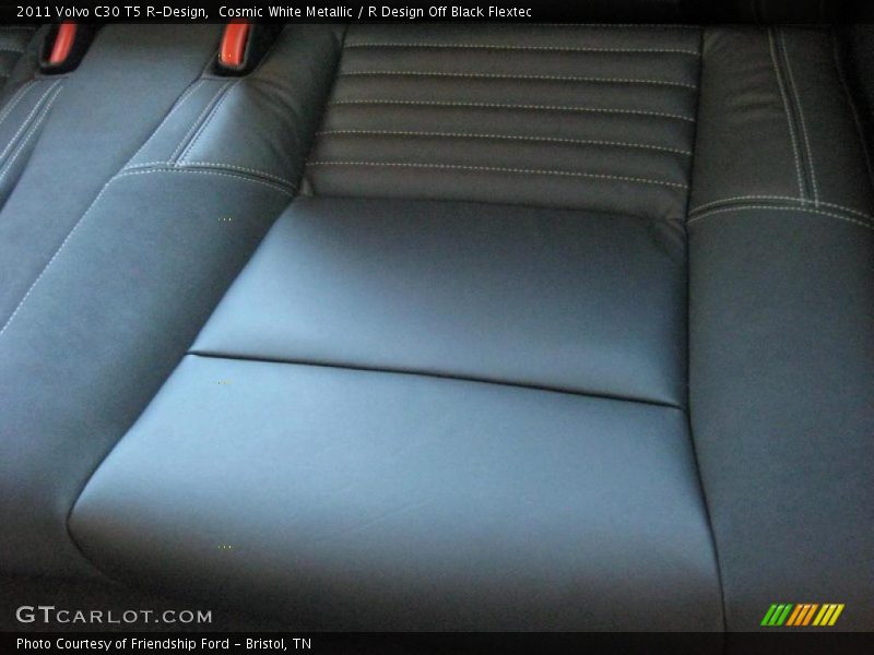 Cosmic White Metallic / R Design Off Black Flextec 2011 Volvo C30 T5 R-Design