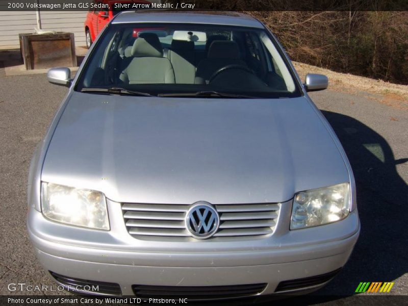 Silver Arrow Metallic / Gray 2000 Volkswagen Jetta GLS Sedan